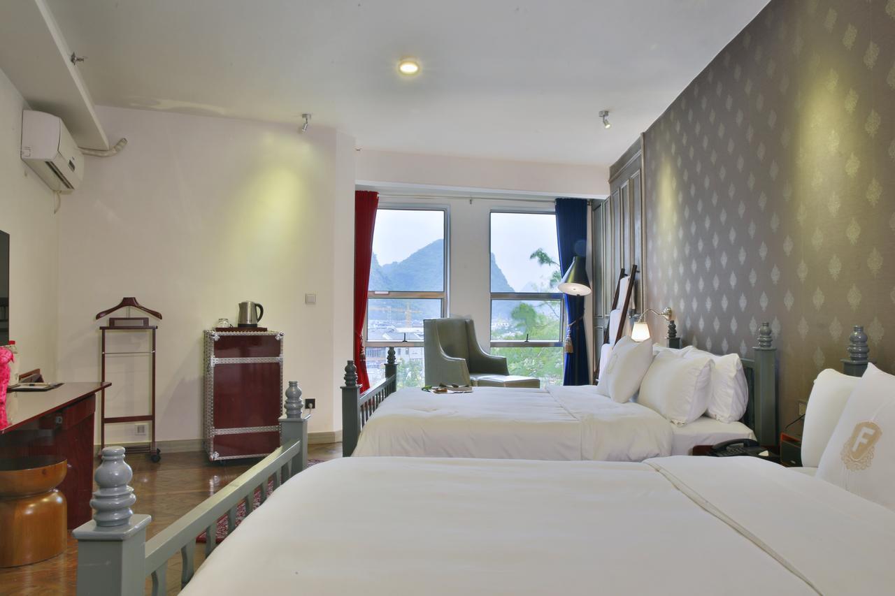 Fanli Hotel Yangshuo West Street Guilin Buitenkant foto