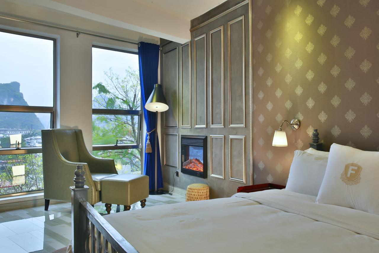 Fanli Hotel Yangshuo West Street Guilin Buitenkant foto